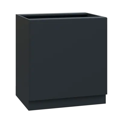 PPSK - 8Z1 spodní skříňka, 3x koš, 870x800x600, antracit