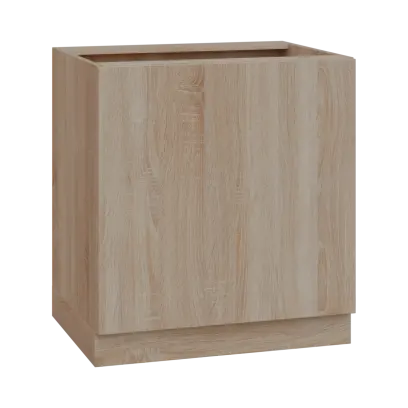 PPSK - 8Z1 spodní skříňka, 3x koš, 870x800x600, dub bardolino