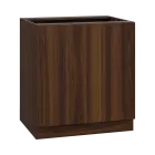 PPSK - 8Z1 spodní skříňka, 3x koš, 870x800x600, ořech královský
