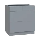 PPS - 8Z32 spodní skříňka, 4-zásuvková, 870x800x600, šedá