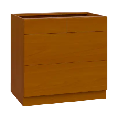 PPS - 9Z32 spodní skříňka, 4-zásuvková, 870x900x600, třešeň šumavská