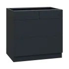 PPS - 9Z32 spodní skříňka, 4-zásuvková, 870x900x600, antracit