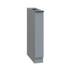 PPS - 15Z spodní skříňka, výsuv na utěrky, 870x150x600, šedá