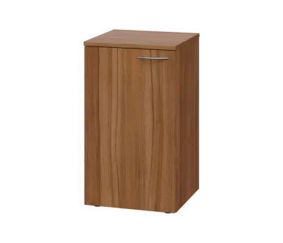 NXP - 4D přístavná skříňka, 1-dveřová, levá, 705x400x400, ořech světlý