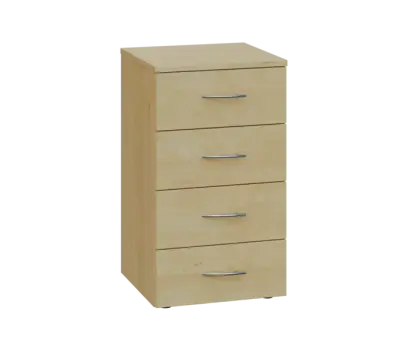 NXP - 44Z přístavná skříňka, 4-zásuvková, 705x400x400, javor horský