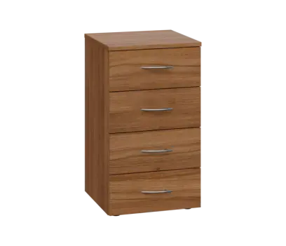 NXP - 44Z přístavná skříňka, 4-zásuvková, 705x400x400, ořech světlý