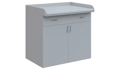 NXPP - 100 přebalovací pult, 1000x1000x800, šedá