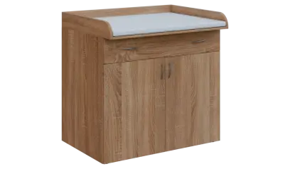 NXPP - 100 přebalovací pult, 1000x1000x800, dub bardolino