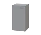 NXN 2 - 4D kancelářská skříň, 1-dveřová, levá, 750x400x400, šedá