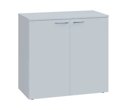 NXN 2 - 8D kancelářská skříň, 2-dveřová, 750x800x400, bílá