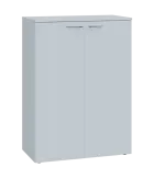 NXN 3 - 8D kancelářská skříň, 2-dveřová, 1100x800x400, bílá