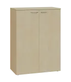 NXN 3 - 8D kancelářská skříň, 2-dveřová, 1100x800x400, bříza světlá