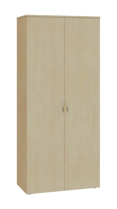 NXN 5 - 8D kancelářská skříň, 2-dveřová, 1800x800x400, bříza světlá