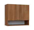 NXH - 8ND horní skříňka, 2-dveřová/nika, 730x800x300, ořech světlý