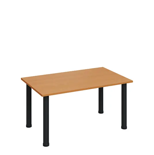 G-43 Konferenční stolek 1000 x 600 mm, deska 18 mm, buk royal / nohy černé RAL9005