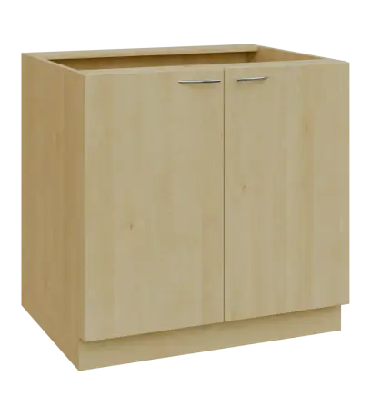 NXS - 9D spodní skříňka, 2-dveřová, 870x900x600, javor horský