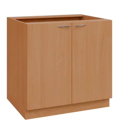 NXS - 9D spodní skříňka, 2-dveřová, 870x900x600, buk royal