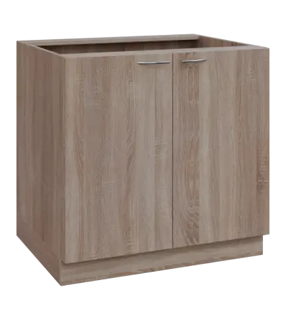 NXS - 9D spodní skříňka, 2-dveřová, 870x900x600, dub bardolino