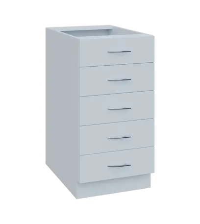 NXS - 45Z52 spodní skříňka, 5-zásuvková, 870x450x600, bílá