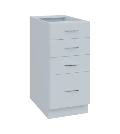 NXS - 4Z41 spodní skříňka, 4-zásuvková, 870x400x600, bílá