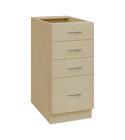 NXS - 4Z41 spodní skříňka, 4-zásuvková, 870x400x600, bříza světlá