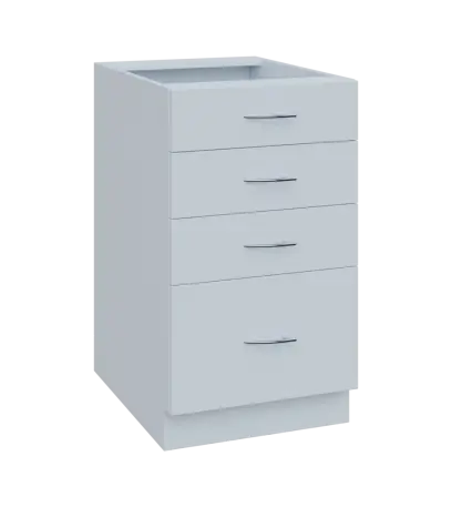 NXS - 5Z41 spodní skříňka, 4-zásuvková, 870x500x600, bílá