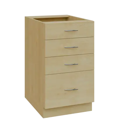 NXS - 5Z41 spodní skříňka, 4-zásuvková, 870x500x600, javor horský