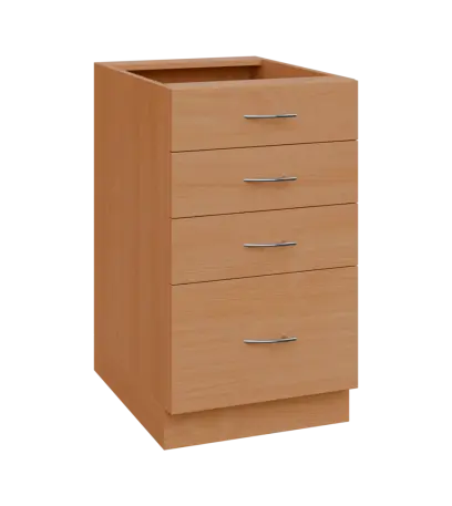 NXS - 5Z41 spodní skříňka, 4-zásuvková, 870x500x600, buk royal