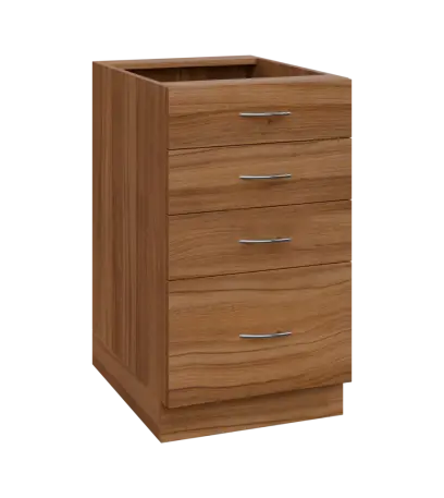 NXS - 5Z41 spodní skříňka, 4-zásuvková, 870x500x600, ořech světlý