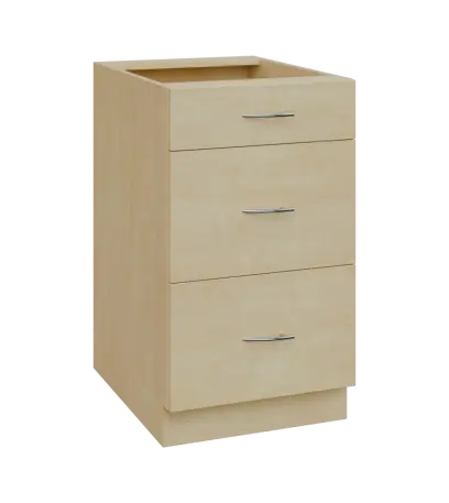 NXS - 5Z33 spodní skříňka, 3-zásuvková, 870x500x600, bříza světlá