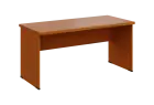 SIPL 37 - 16 stůl kancelářský, dřevěná podnož, deska 36 mm, široký 1600 mm, třešeň šumavská