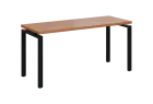 SIPK 36 - 16 stůl kancelářský, kovová podnož černá, deska 36 mm, široký 1600 mm, olše jantar