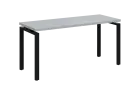 SIPK 36 - 16 stůl kancelářský, kovová podnož černá, deska 36 mm, široký 1600 mm, šedá