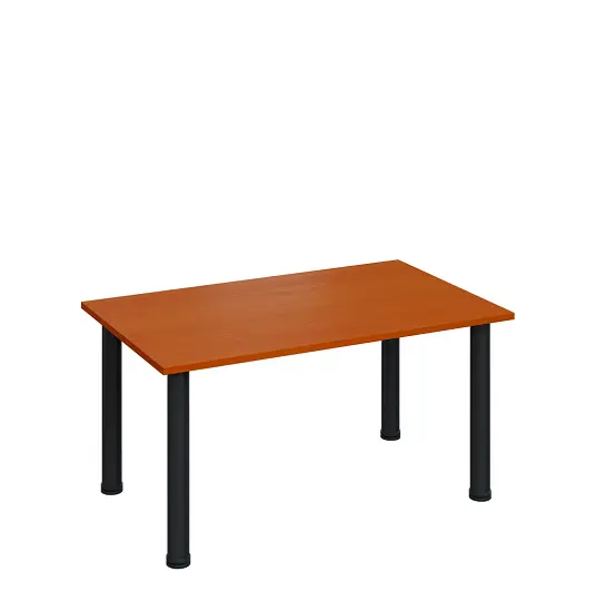 G-43 Konferenční stolek 1000 x 600 mm, deska 18 mm, třešeň šumavská / nohy černé RAL9005