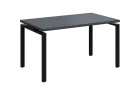 SIPK 38 - 14 stůl kancelářský, kovová podnož černá, deska 36 mm, široký 1400 mm, antracit
