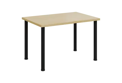 SIJ 38 - 12 přístavba jednací, kovová podnož černá, síla desky 36 mm, široká 1200 mm, javor horský