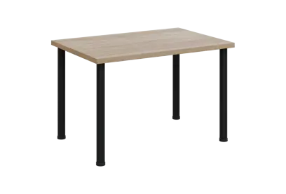 SIJ 38 - 12 přístavba jednací, kovová podnož černá, síla desky 36 mm, široká 1200 mm, dub bardolino