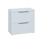 SIN 2 - 82Z kancelářská skříň, 2-zásuvková, 770x800x400, bílá