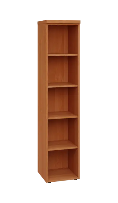 SIN 5 - 4N kancelářská skříň, nika, 1820x400x400, olše jantar