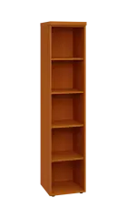 SIN 5 - 4N kancelářská skříň, nika, 1820x400x400, třešeň šumavská