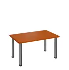 G-43 Konferenční stolek 1000 x 600 mm, deska 25 mm, třešeň šumavská / nohy chrom