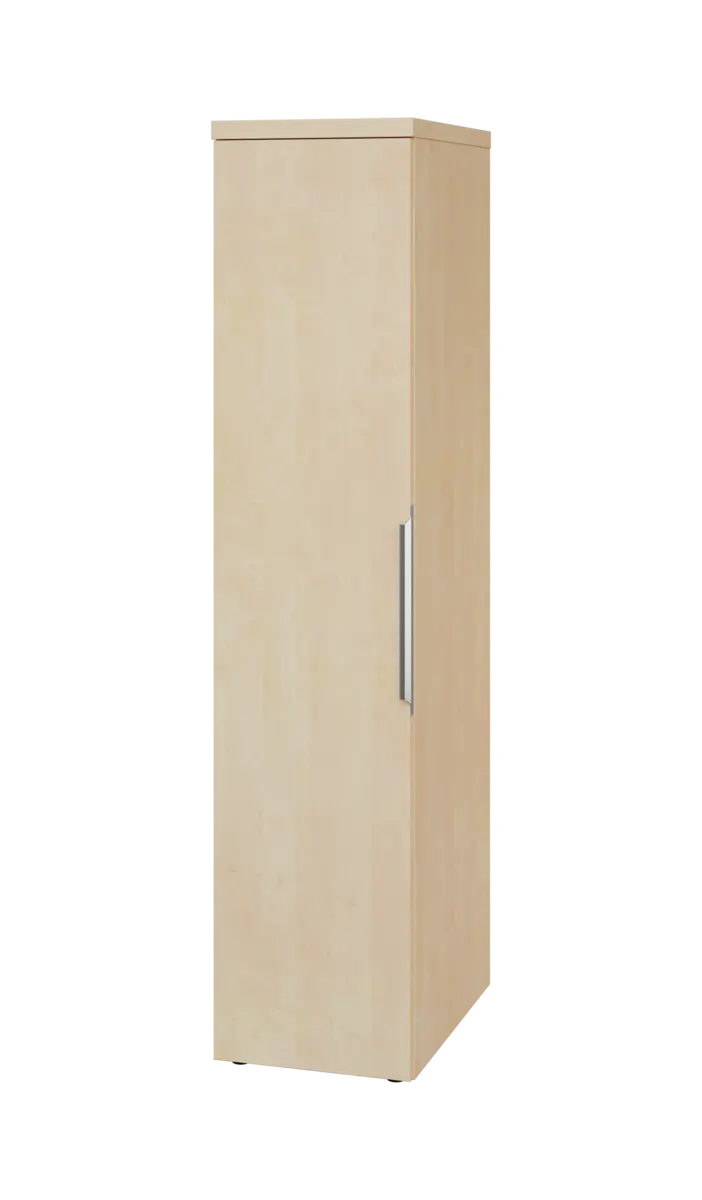 SIST 5 - 42 šatní skříň, 1-dveřová, tyč, levá, 1820x400x600, bříza světlá