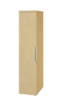 SIST 5 - 42 šatní skříň, 1-dveřová, tyč, levá, 1820x400x600, javor horský