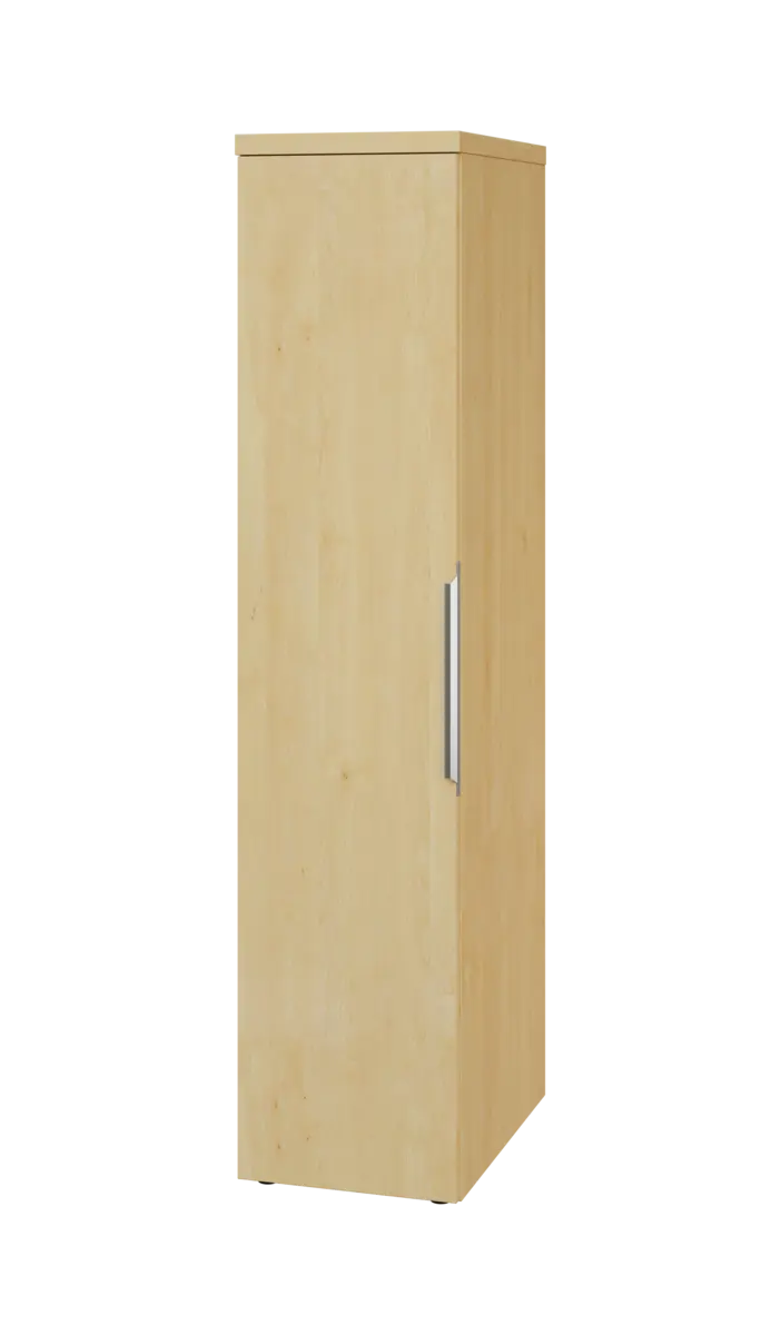 SIST 5 - 42 šatní skříň, 1-dveřová, tyč, levá, 1820x400x600, javor horský