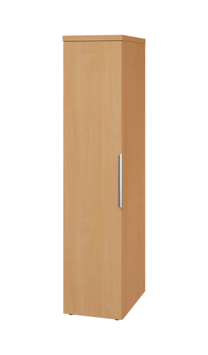 SIST 5 - 42 šatní skříň, 1-dveřová, tyč, levá, 1820x400x600, buk royal