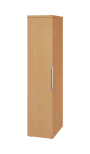 SIST 5 - 42 šatní skříň, 1-dveřová, tyč, levá, 1820x400x600, buk royal
