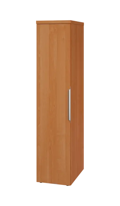 SIST 5 - 42 šatní skříň, 1-dveřová, tyč, levá, 1820x400x600, olše jantar