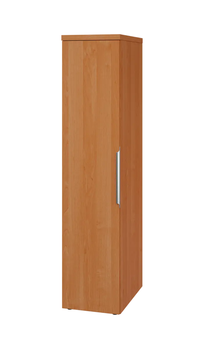 SIST 5 - 42 šatní skříň, 1-dveřová, tyč, levá, 1820x400x600, olše jantar