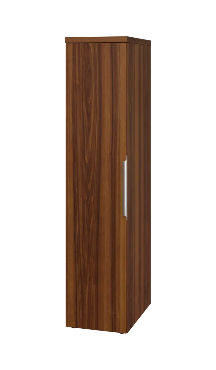 SIST 5 - 42 šatní skříň, 1-dveřová, tyč, levá, 1820x400x600, ořech královský