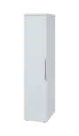 SIST 5 - 42 šatní skříň, 1-dveřová, tyč, levá, 1820x400x600, bílá
